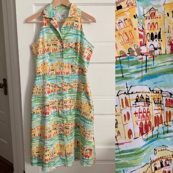 Clues Collection a-line, stretch dress size 10 - Picture 1 of 11